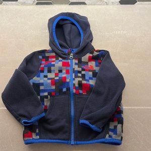 The North Face light weight fleece zip up jacket